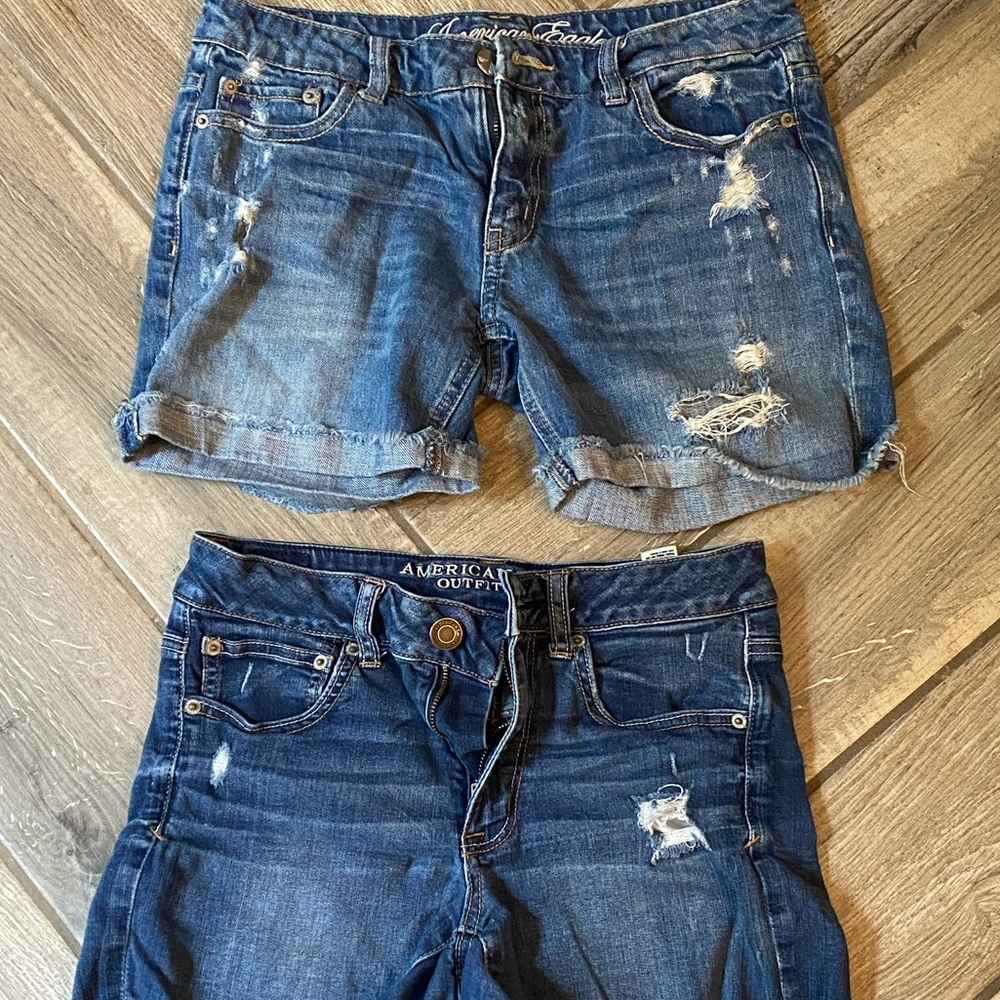 America Eagle 🦅 denim shorts - 2 pairs